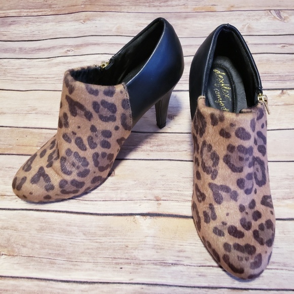 🚫SOLD Dexflex comfort Harper leopard black heel❤ - Picture 4 of 8